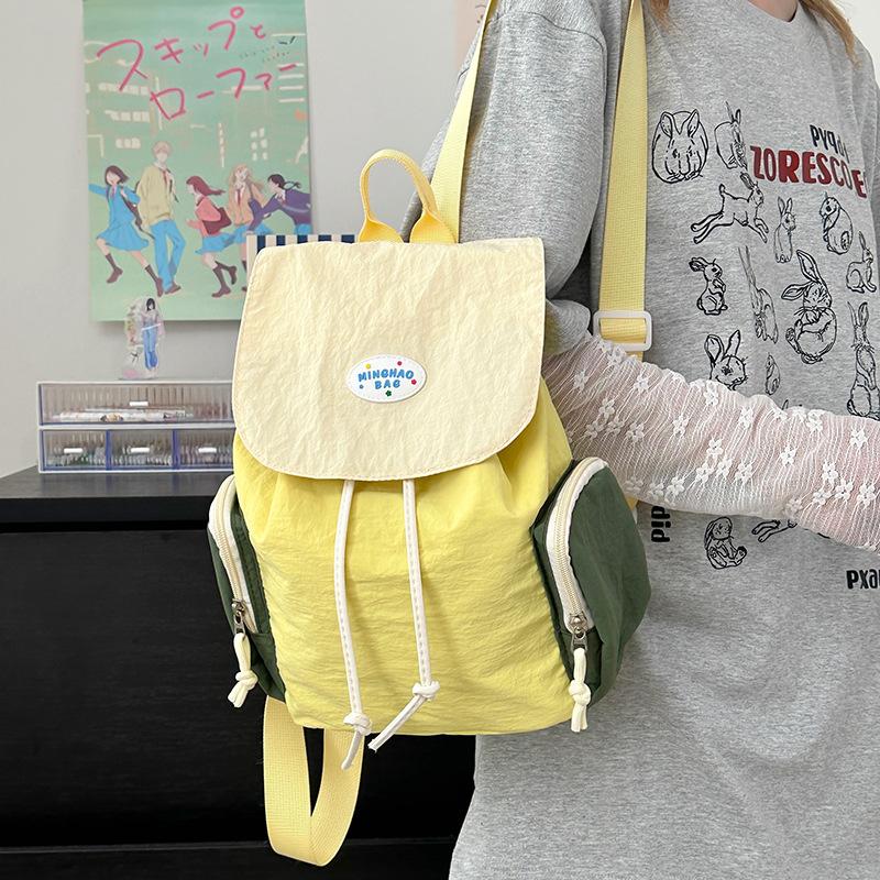 Casual Trend Backpack New Versatile Student Backpack Lightweight Versatile Travel Backpack