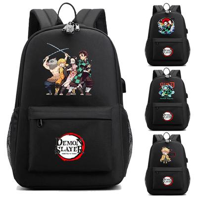 Anime Bookbag Teenage Backpack Cartoon Printing Laptop Bagpack Back To School Rucksack School Bags for Boy Girl Unisex Mochilas