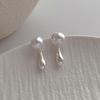 Fashion Delicate Pearl Gold Plated Water Drop Earrings for Women and Girls Jewelry Gifts