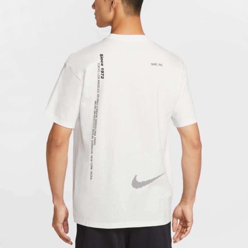 Nike Swoosh M90 Sport Casual Round Neck Short Sleeve T-Shirt Men Tops HQ9263121