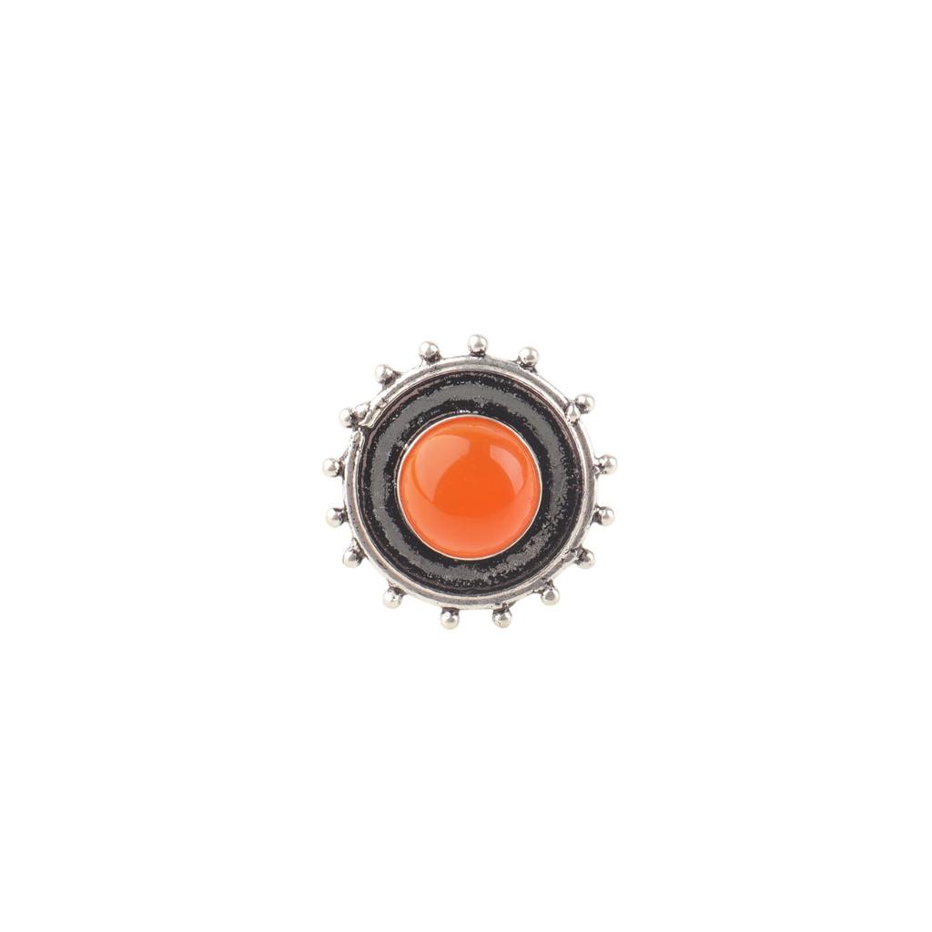 Natural Carnelian Gemstone 925 Sterling Silver Jewelry Handcrafted Ring For Gift RR-49-35