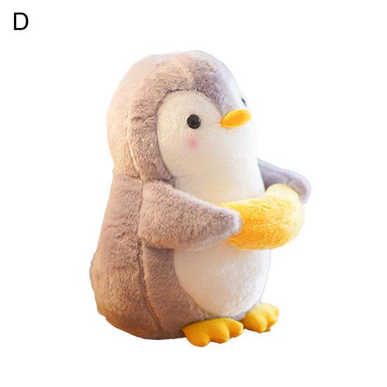 25cm Cartoon Penguin with Fruit Vegetable Plush Stuffed Toy Kids Gift Soft Doll