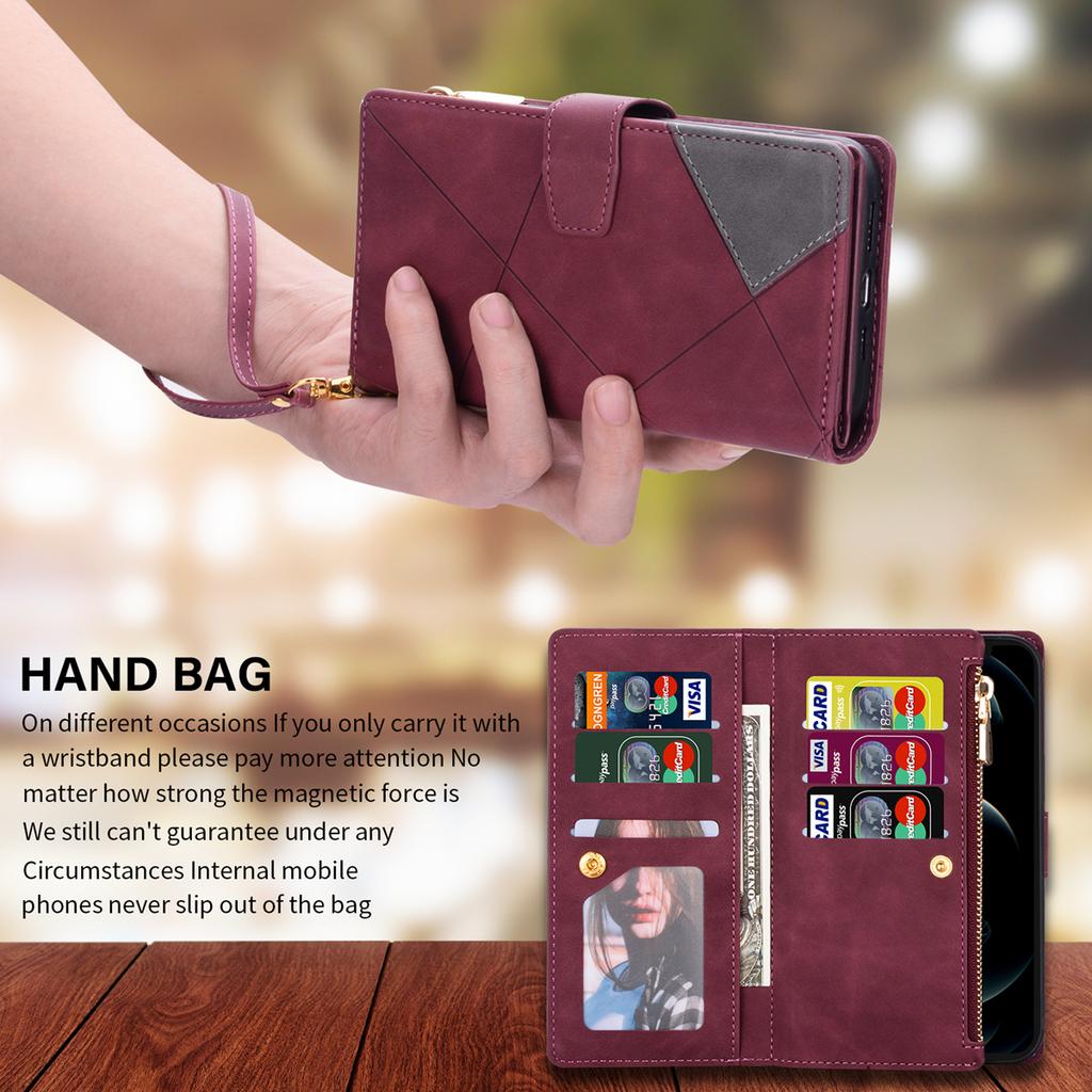 Flip Leather Case For Huawei P40 P30 Pro Lite P Smart Y7 Y6 2019 Honor 10 Lite 8A Mate 50 E Wallet Cards Zipper Phone Bags Cover