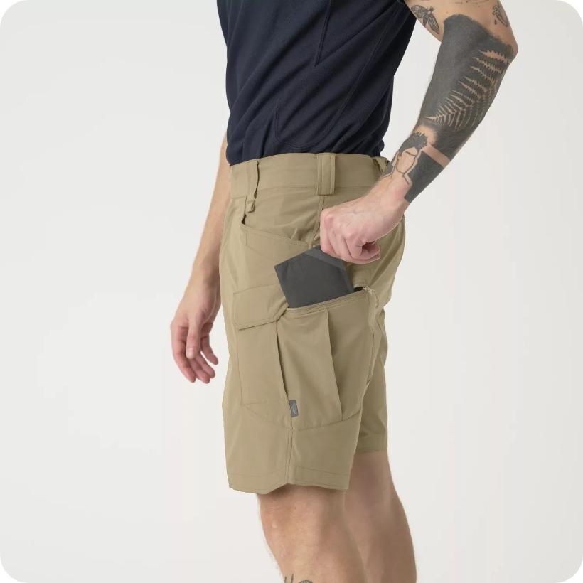 Helikon-Tex Ots 8.5-Inch [Light] Outdoor Tactical Shorts Khaki (Beige)