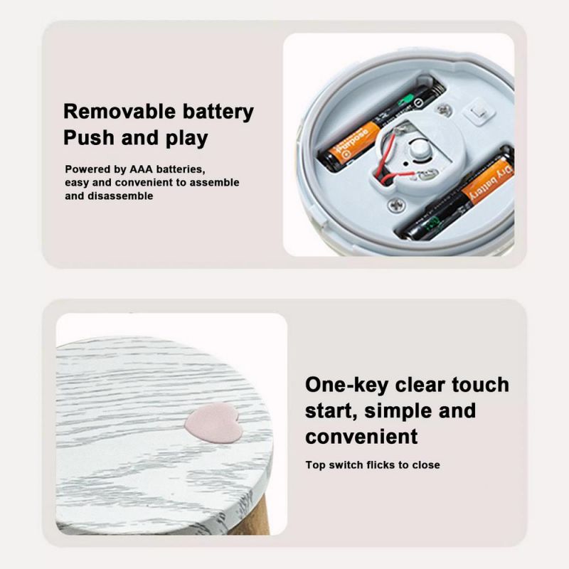 400ML Self Stirring Coffee Mug 7000rpm High Speed Self Mixing Glass Mug With Wooden Handle for Coffee Milk Protein Powder New