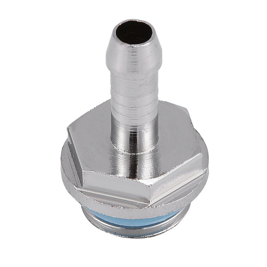 6 PCS PC Water Cooling TwoTouch Fitting G14 Thread Barb Connector for Tube 7.5mm