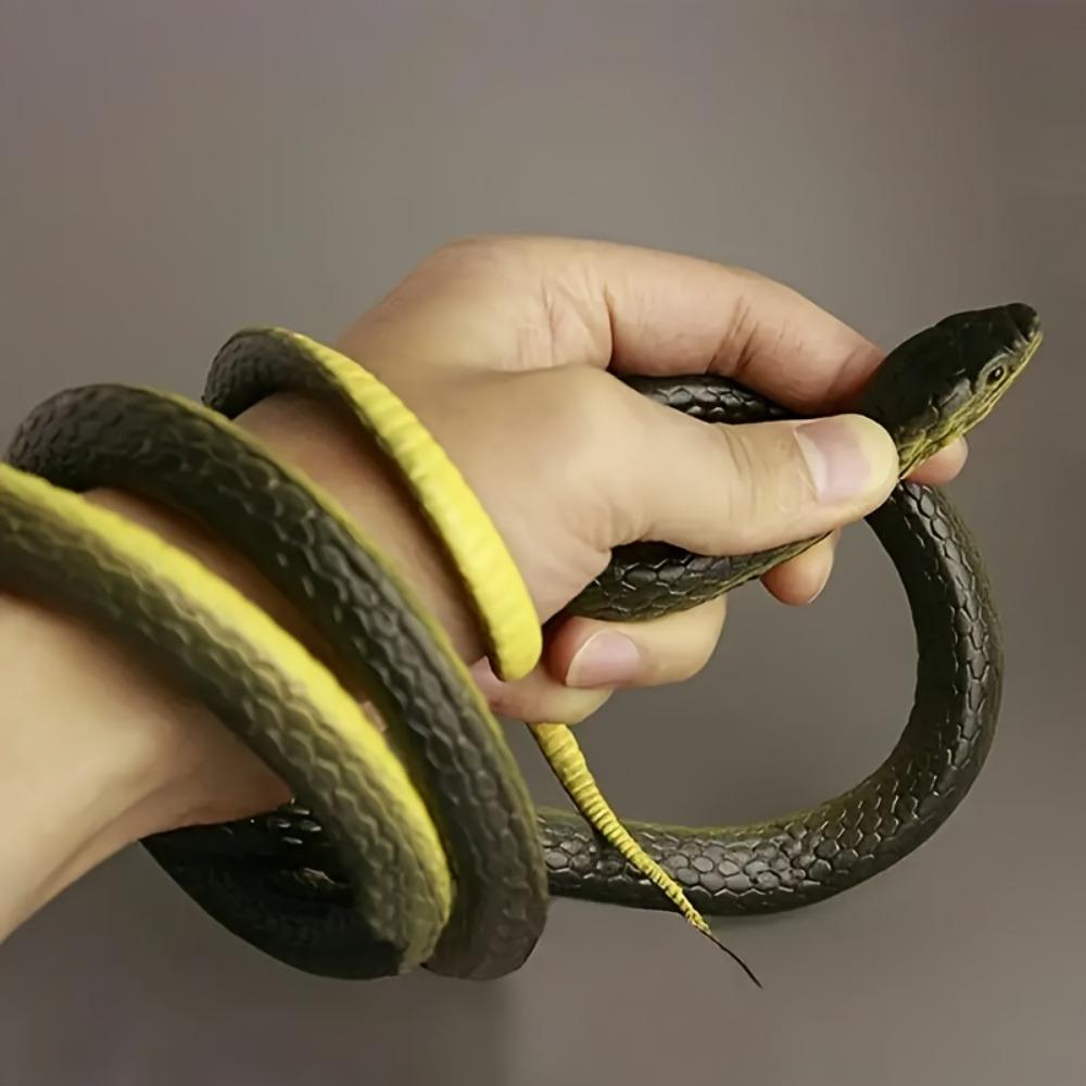 Scary Artificial Serpent 123cm Halloween Tricky Toys Large Simulation Anaconda Kids Toy