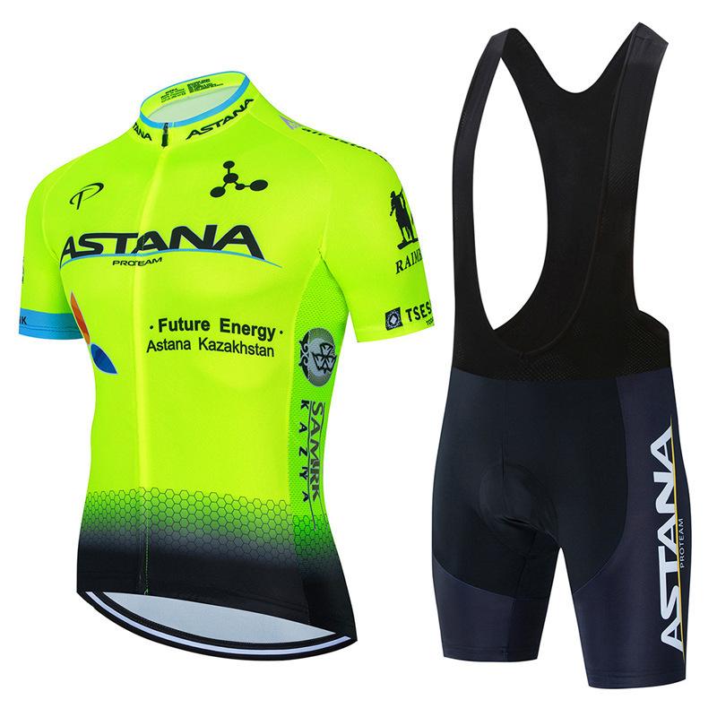 Men's summer short-sleeved cycling suit top mountain bike quick-drying breathable sweat-absorbing short-sleeved suit