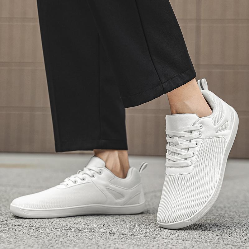 Size 48 Zero Drop Outdoor Sports Working Wide Toe Barefoot Men Shoes Casual Sneakers Slip On Ultra Light Breathable Soft Bottom