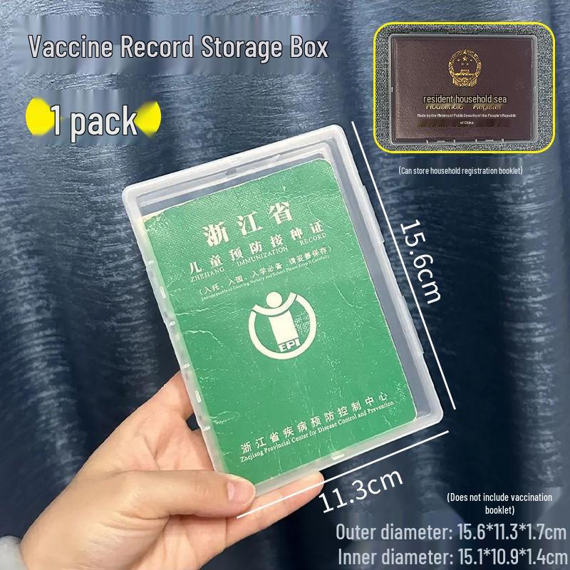 

Органайзер для детских документов: Защитник свидетельства о рождении и прививочной карты, влагозащищенный, нелипкий ящик для хранения