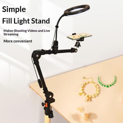 Adjustable Universal Microphone Boom Arm 360° Rotation Heavy Duty Desk Mount for Home Streaming ASMR Content Making