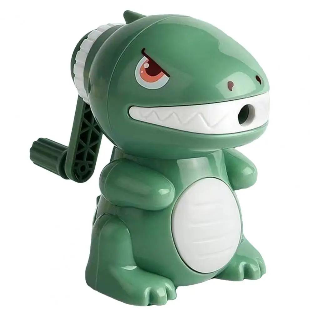 New Classroom School Supplies Dinosaur Pencil Sharpener Cartoon Manual Colored Pencils Sharpener Small Learning Tool Stationery