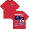 Rapper Grecas Album Tour 2026 Cover Tshirts Mens Clothing Fashion Vintage Hip Hop T Shirts Comfort Cotton Short Sleeve Tshirt