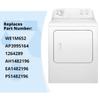 Pack of 4 Dryer Control Knobs with Reinforced Construction Replacement Part for Ensuring Long Lasting Performances