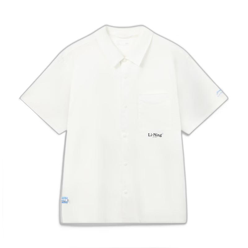 Li-Ning Men's Loose Fit Short Sleeve Shirt ASHW077