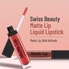 Swiss Beauty Ultra Smooth Matte Lip Liquid Lipstick, Smooth Lip Color, Weightless Finish, Silky Matte Finish, Shade- Sizzling, 6ml