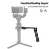 Portable Ergonomic Camera Handle 5 1/4inch Screw Holes 2 Cold Shoe Mounts For SC2/S3 Camera Professional Filming