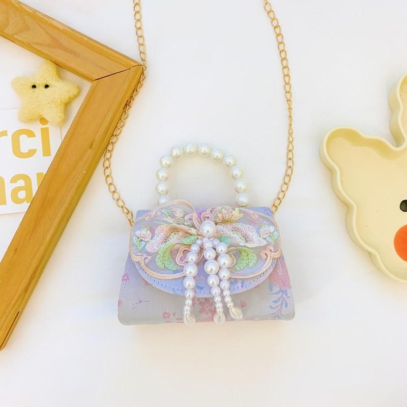 Frozen Kids Shoulder Bag With Bow And Tassel For Daily Outfits Characters Included)**