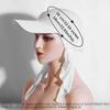 Muslim Hijab Turban Hat Women Baseball Cap Sun Visor Hats Headscarf Turban Scarf Durag Brim Cap Women Pre-Tied Bandana Scarves