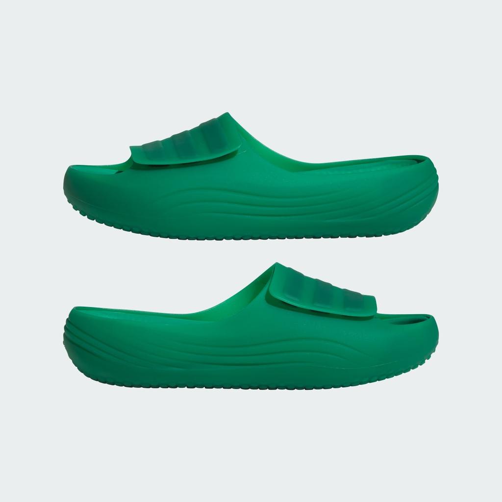 adidas Adislide Sandals JR4751 Unisex Originals Sandals Bold Green / Core Black / Bold Green