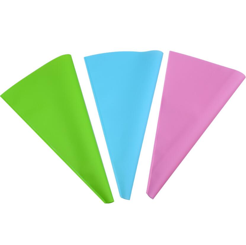 Confectionery Bag Reusable Silicone Pastry Bag Icing Piping Cake Cupcake Decorating Tools Kitchen Accessories DIY Cake Tools