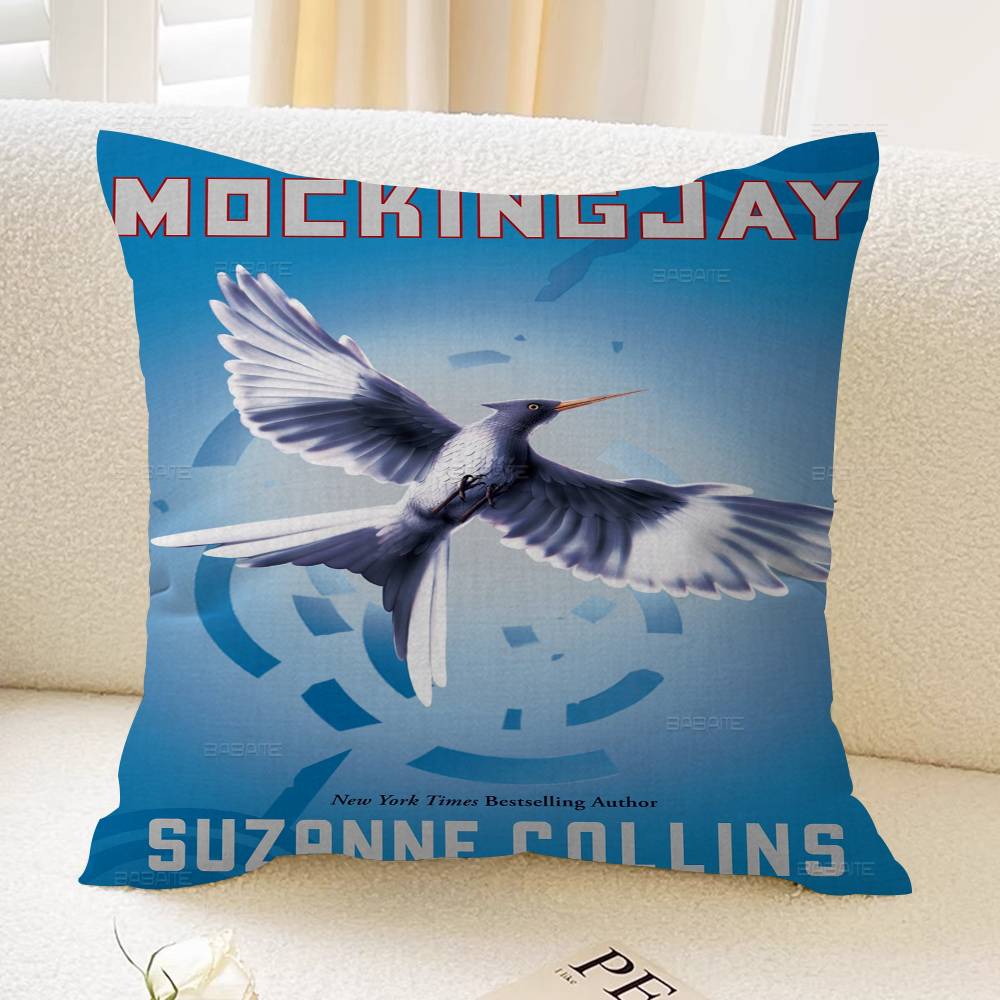 Anime Die Tribute von Panem 3 Büro Kissen Kissenbezug Auto Kissenbezug 45x45CM Lendenkissenbezug Sofakissenbezug