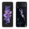 Custodia per Telefono Michael Jackson Per Samsung Galaxy Z Flip 6 5 4 3 5G Nera Coque Rigida Z Flip 7 Cover Z Flip 5 Custodia Capa Fas
