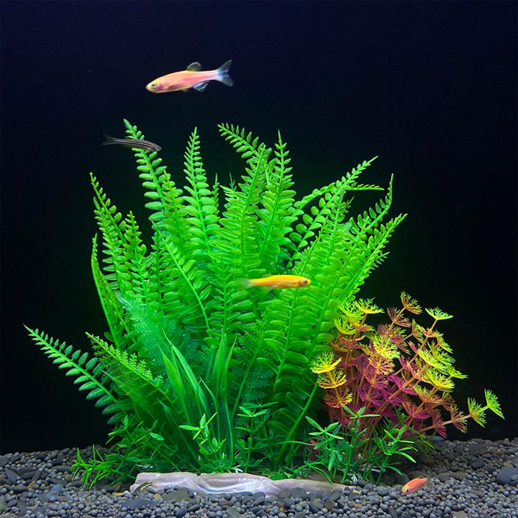 Fish Tank Landscapings Simulation Aquatic Plant Aquarium Decoration Plant Artificial Flowers Ornaments Pet Supplies
