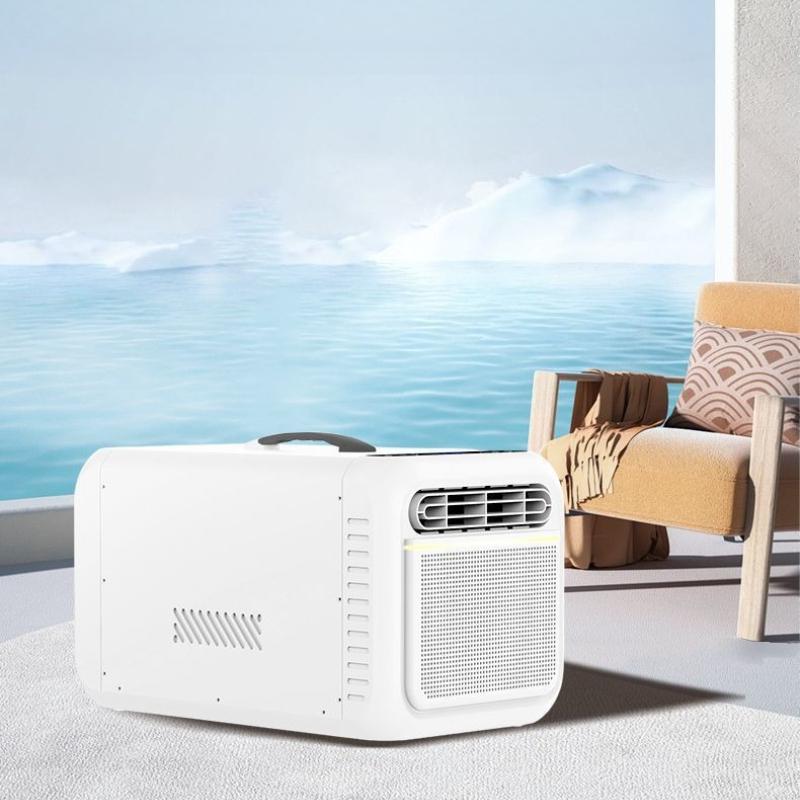 220V Portable Car & Tent Air Conditioner Energy Saving Camping Mobile Cooler For Outdoor