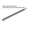 Concrete Drill Bit Hammer Drill Bit Blade 2‑Helix Hand Tool for Concrete Natural Stone Masonry 40x600mm Hand Tool