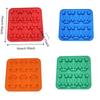 Silicone Formula Racing Car Ice Mold Non-stick Baby Food Mold Racing Car Jelly Mold  Summer