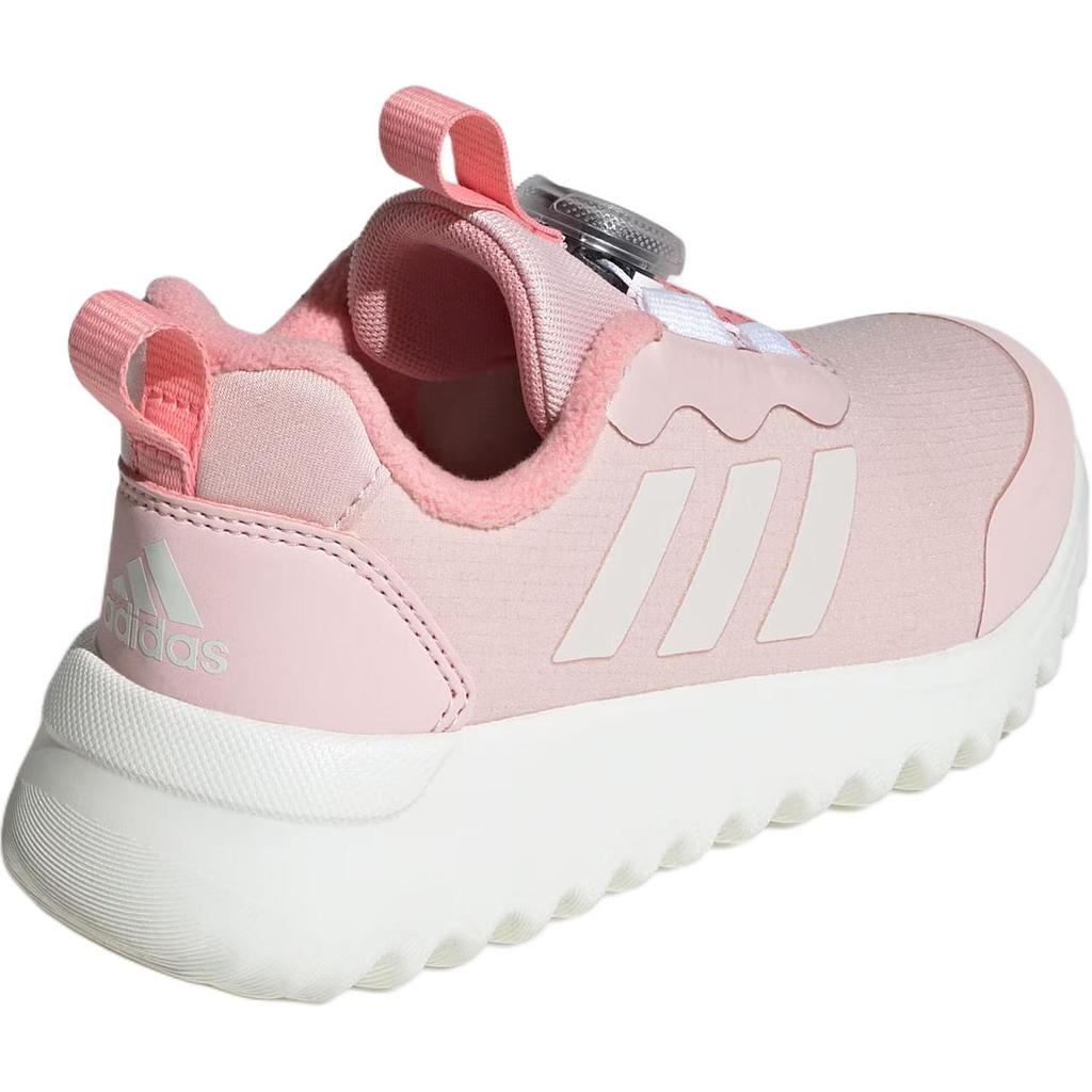 Adidas ActiveFlex BOA 3.0 Little Wave Sports Comfortable Non-Slip Durable Low-Top Casual Shoes Kids sneaker Pink IE3961