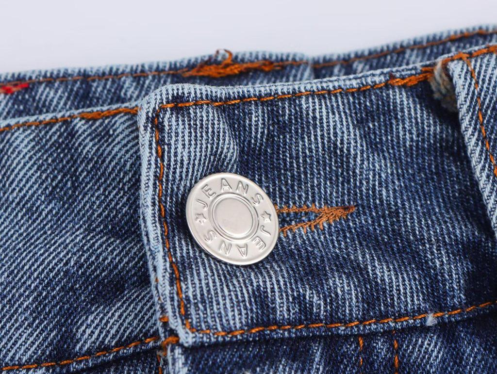 Spring 2025 Women's European & American Style Mid-Waist Loose Jeans