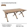 Portable Aluminum Roll-Up Camping Table