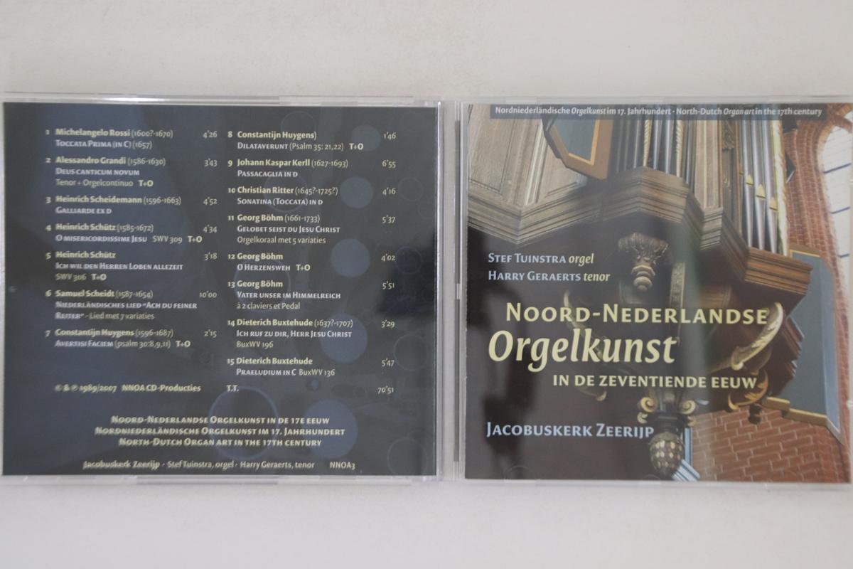 

CD STEF TUINSTRA - Noord Nederlandse Orgelkunst NNOA3 NNOA Non Japan Classical Used