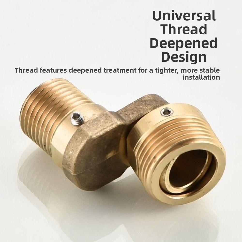 Copper Eccentric Screw Corner Universal Wall Mounted Adapter Home Installation