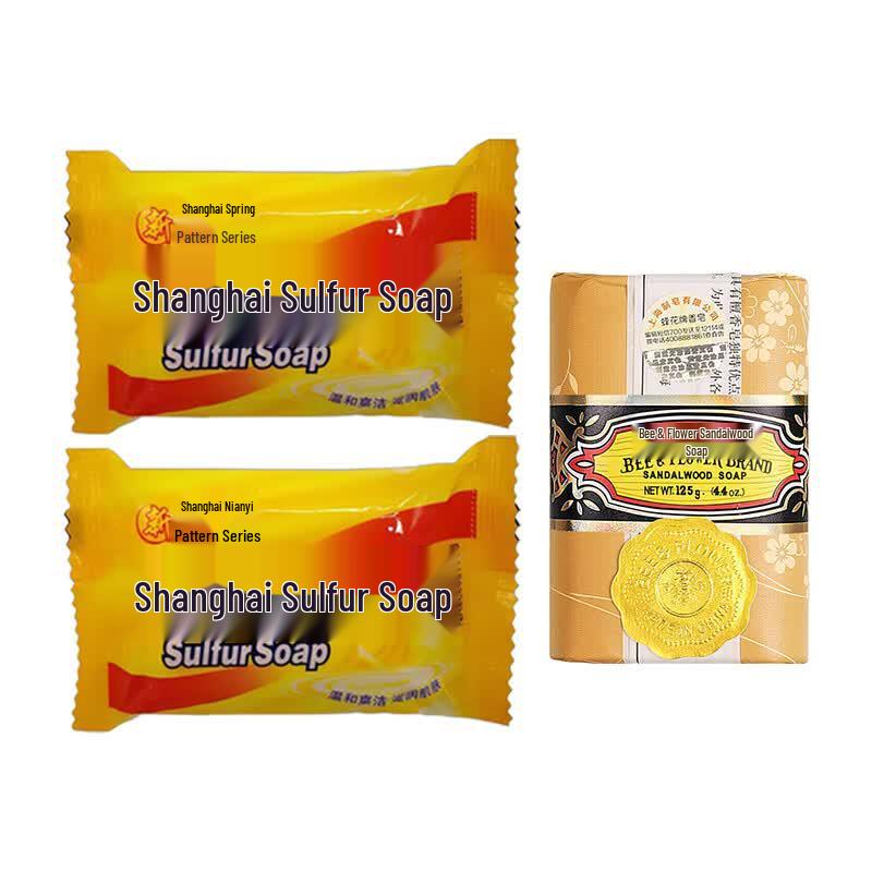 Набор мыла Shanghai Sulfur & Bee Flower Sandalwood