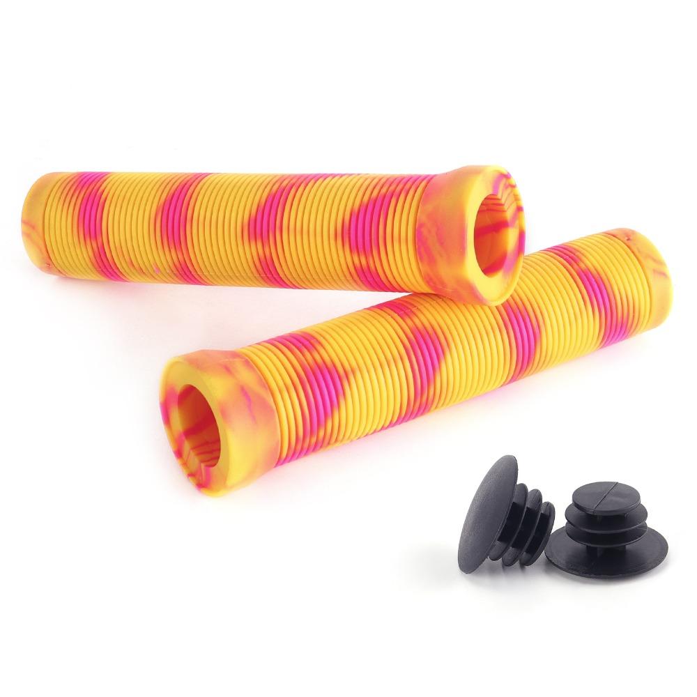 

6 Colors Handlebar Cover Non-slip Cycling Accessories Bicycle Handle Bar Grips Outdoor Sports жёлтый