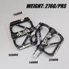 Ultralight MTB Bicycle Pedals Non-slip Mountain Mtb Platform Pedals Aluminum Alloy MTB Flat Pedal Folding Road Cycling Parts
