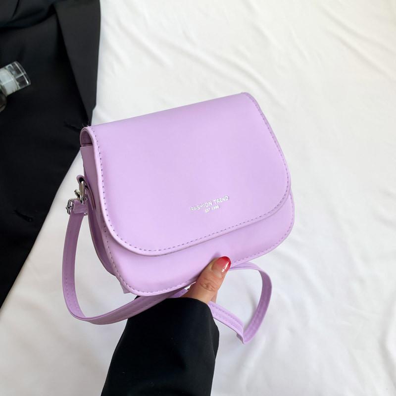 Stylish Minimalist Crossbody Bag 2023 Fall Trendy Pu Leather Saddle Bag For Women