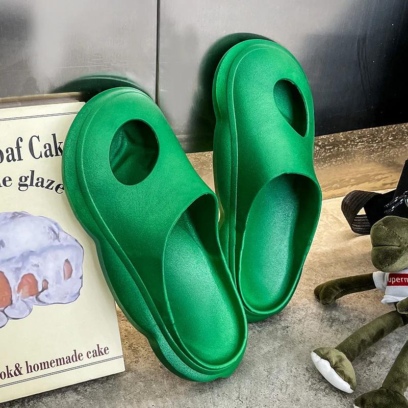 News 2025 Products Fashion Comfort Soft Garden Shoes Sandals Breathable Lightweight Big Size 45 Men/women Outdoor Beach Slippers