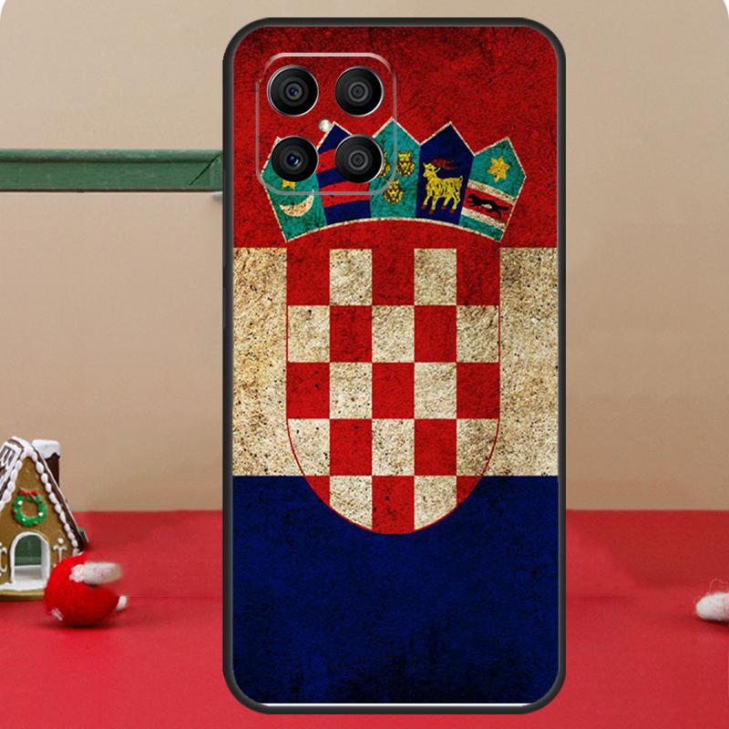 Croatia Flag Case For Honor Magic 6 7 8 Pro Honor 400 200 70 90 Lite X8c X8b X9a X9b X9c X9d Win RT Cover