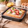 Square Cake Pan - SIROCO - 22.5 Cm - Carbon Steel - Non-stick - Resistant Up To 280°C