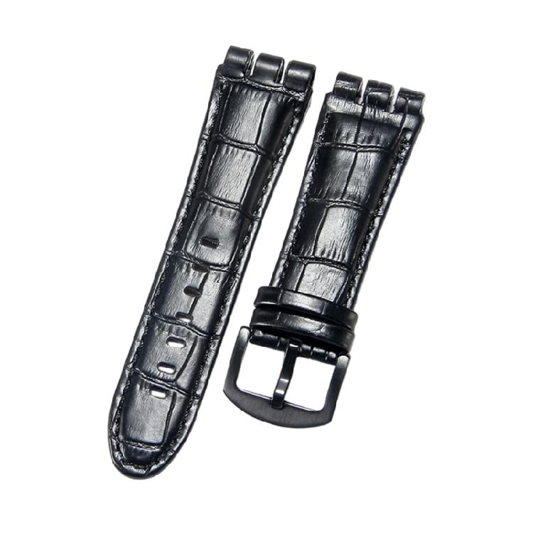 Comfort Focused Replacement Leather Watch Band Featuring Soft Feel and Improved Airflows for Extended Wear