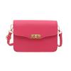 New Lock Solid Color Simple High-end Urban Commuter Versatile Atmospheric Shoulder Crossbody Bag Women