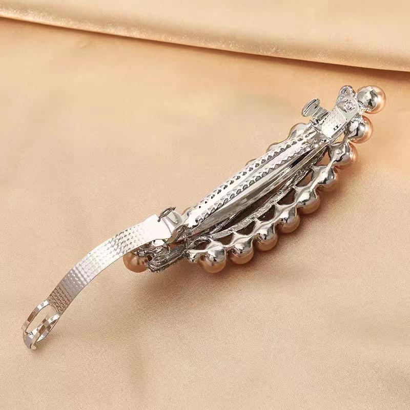 Elegant Spring Imitation Pearl Hair Clip for Women