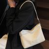 Simple Solid Color Crossbody Bags Women High Quality Commuting Daily Pack Korean Style Bucket Single Shoulder Bag Lady Handbags