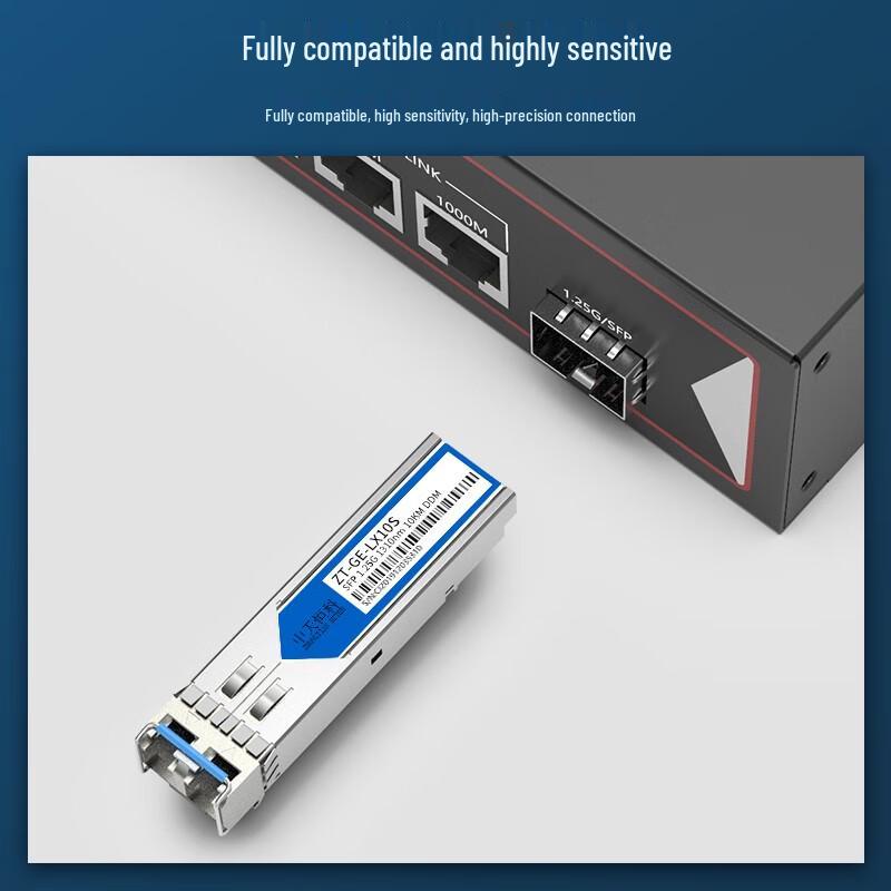 Zhongtianhengke SFP Gigabit Single Mode LC Dual Fiber Transceiver