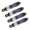 4pcs RC Shock Absorbers Replacement Aluminum Alloy RC Car Dampers for Traxxas 1 18 Blue