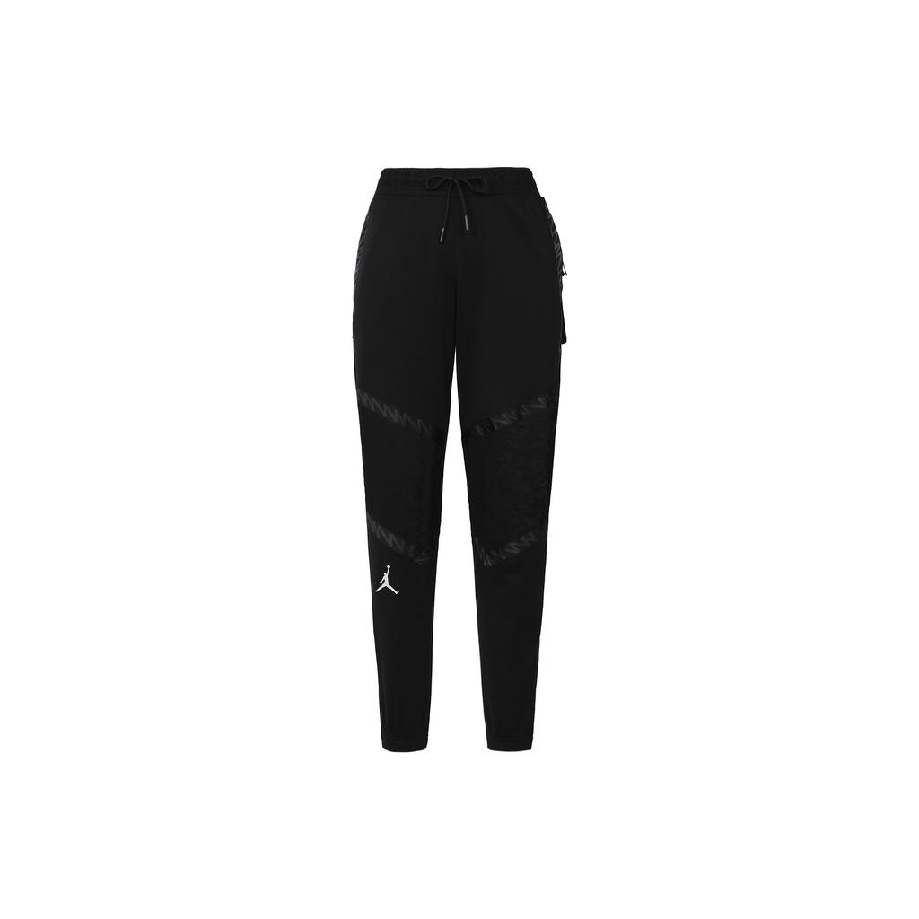 Jordan Dri-Fit Zion Big Pocket Patchwork Print Knit Joggers Men Bottoms Black DH0585-011